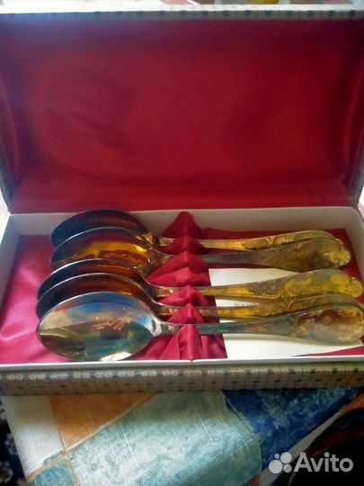 Столовый набор мельхиор СССР