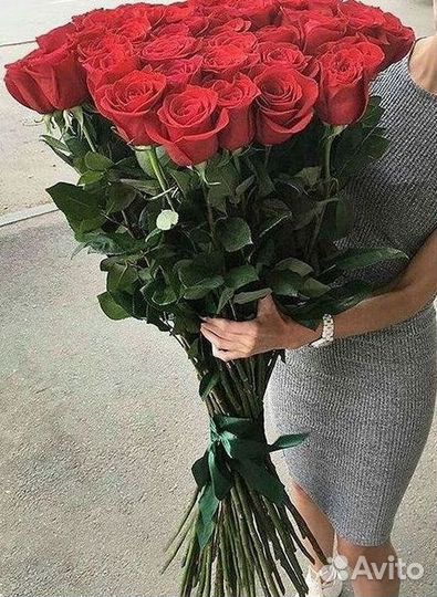 Букет роз 101 роза 51 роза