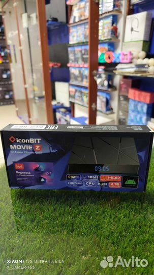Новая 4К Android 10 Приставка iconbit movie z