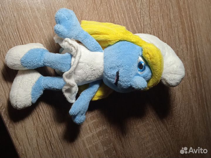 Смурфики мягкая игрушка