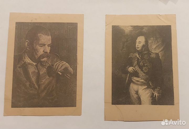 Открытки музея искусств Пушкина 1945 -1946 гравюры