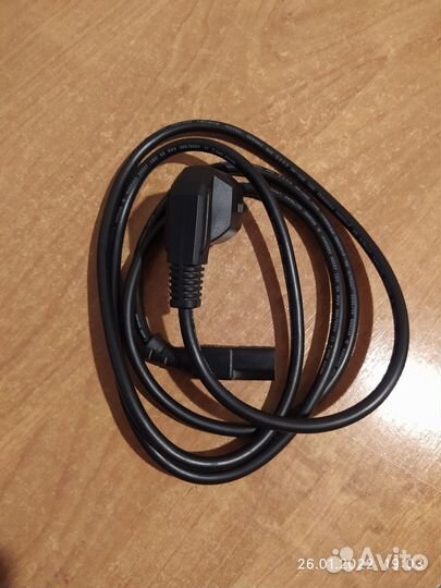 Кабель сетевой подключения блока питания пк