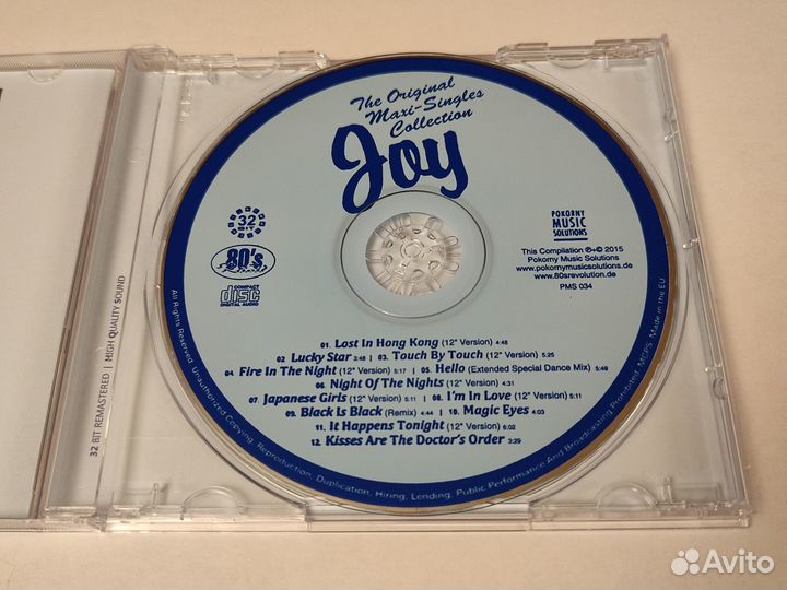 Cd Joy - The Original Maxi-Singles Collection And