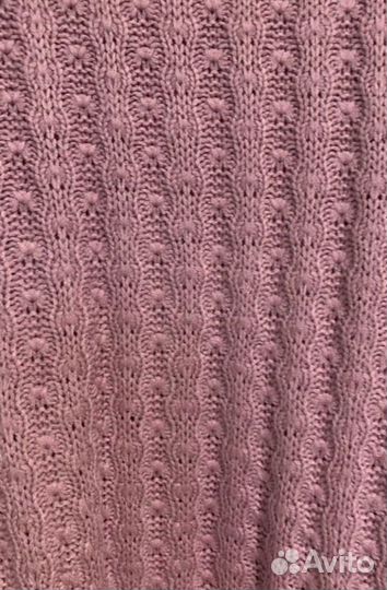 Джемпер брусничного цвета