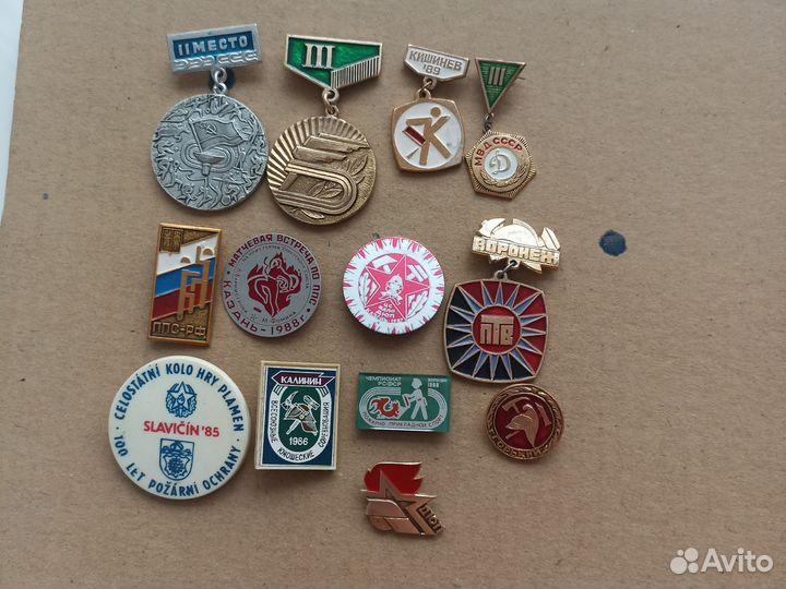 Значки спорт