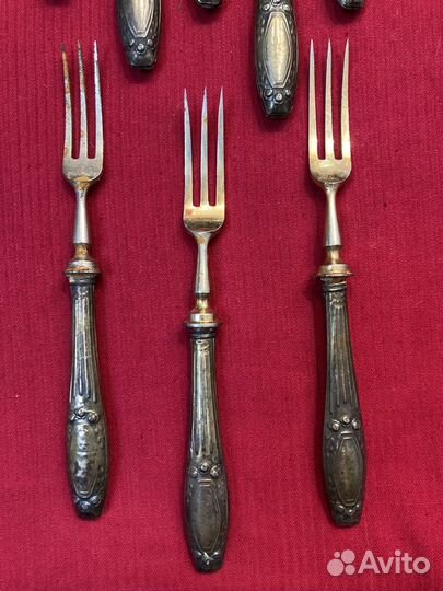 Ножи и вилки десертные до 1917 года К