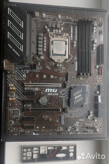 Комплект MSI Z390-A PRO + Intel Core i7-8700K
