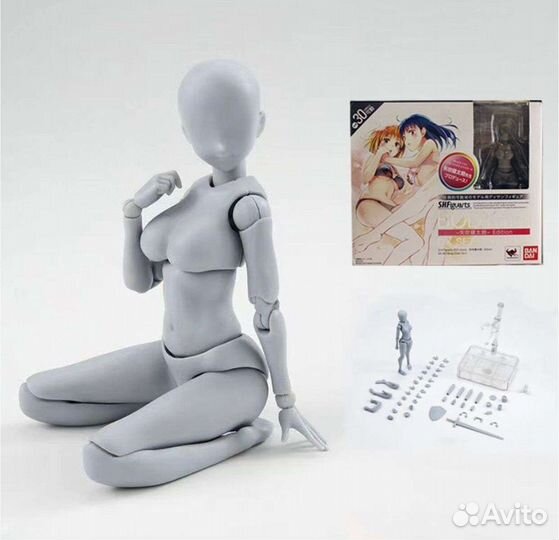 Манекен для рисования с деталями