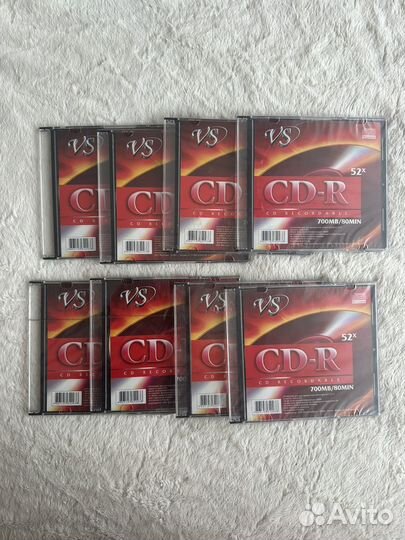 Диски CD-R чистые новые