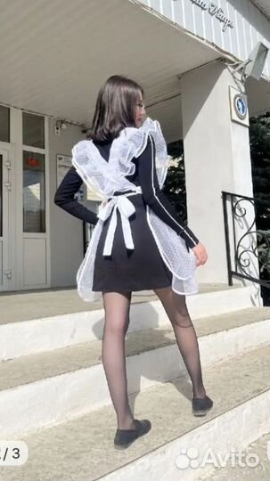 Фартук школьный новый