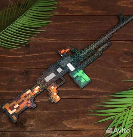 Деревянное оружие для мальчиков Майнкрафт