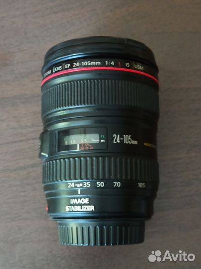 Объектив canon ef 24 105mm f 4l is usm