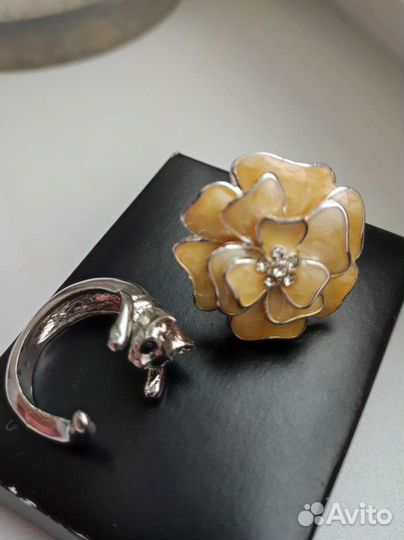 Серьги, Кольца