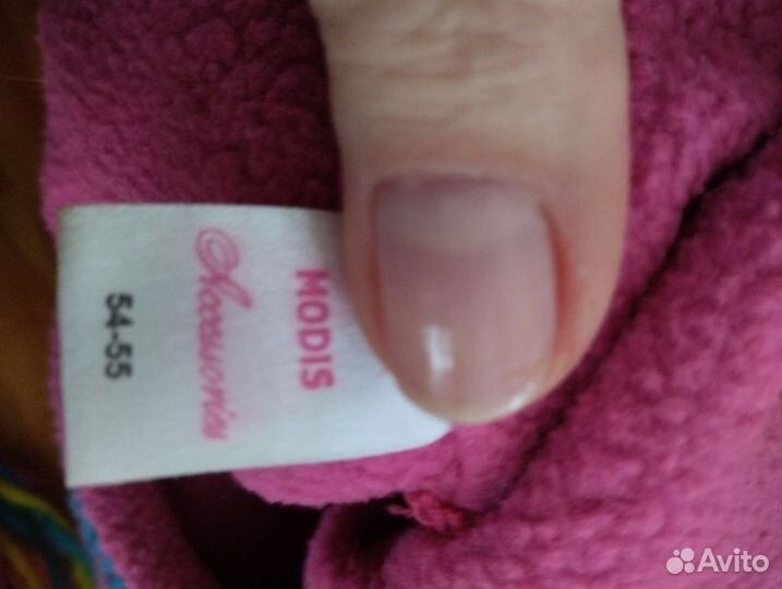 Весёлая шапочка для девочки