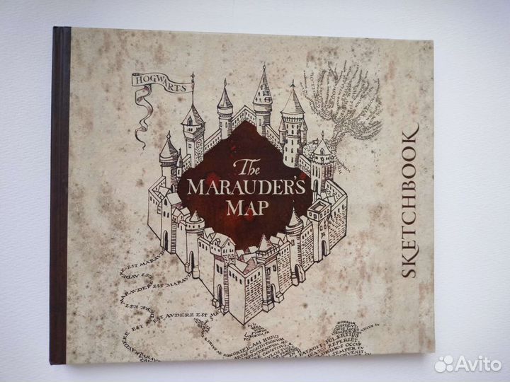 Скетчбук Гарри Поттер Карта Мародеров