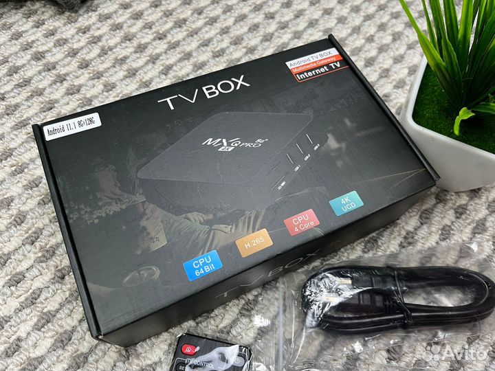 Smart 4к приставка / мощная 8gb/128gb