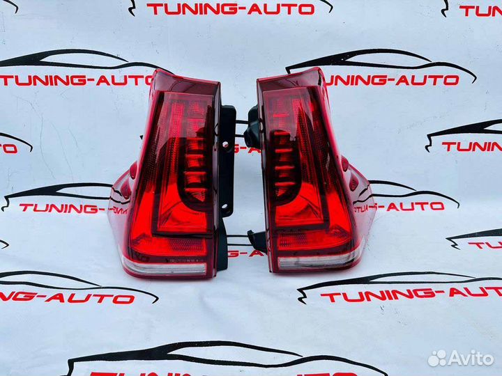 Стоп-сигналы Toyota LC Prado 150 стиль Lexus X6455