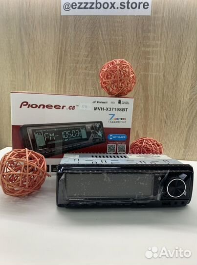 Магнитола pioneer MVH-x3719sbt (новая, гарантия)