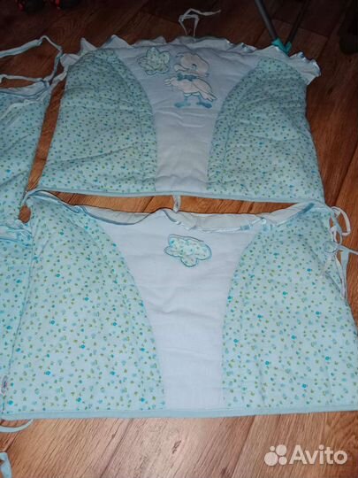 Бортики в детскую кроватку