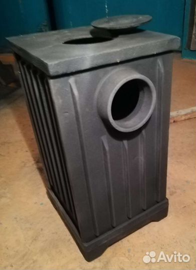 Печь буржуйка чугунная разборная СССР