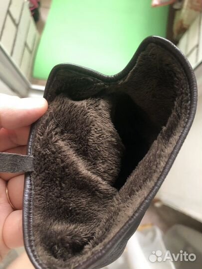 Перчатки женские кожаные 8 размер