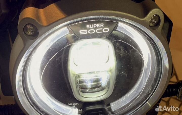 Электро мотоцикл Super soco TC Max