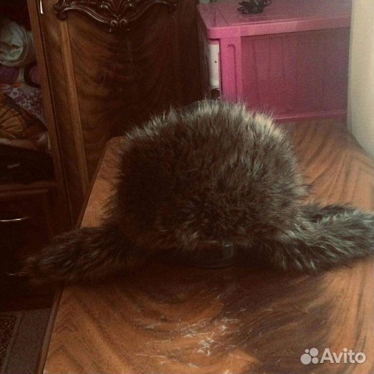 Шапка ушанка мужская