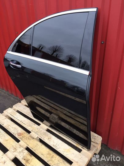 Дверь задняя правая мерседес W222 черная