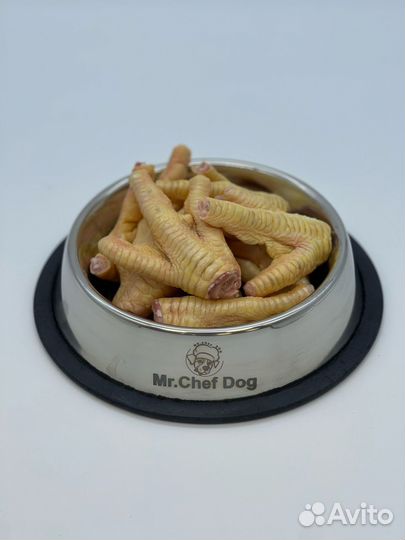 Куриные головы и лапы для собак