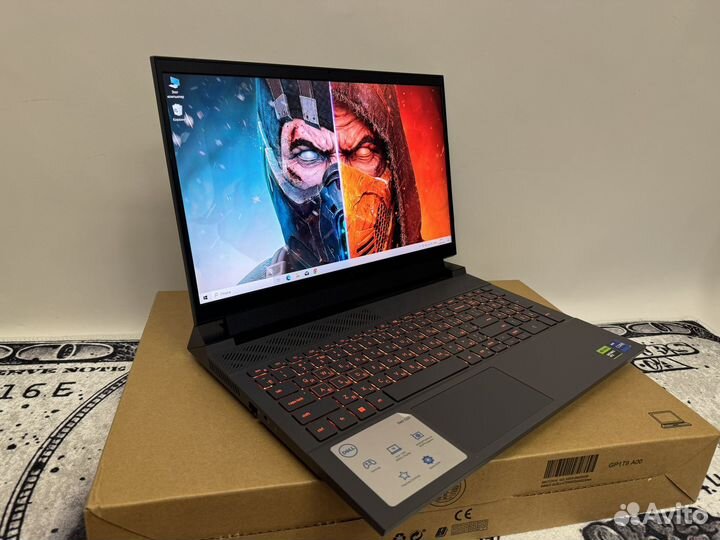 Игровой ноутбук Dell новый I7/360Hz/RTX4060
