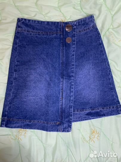 Джинсовая юбка