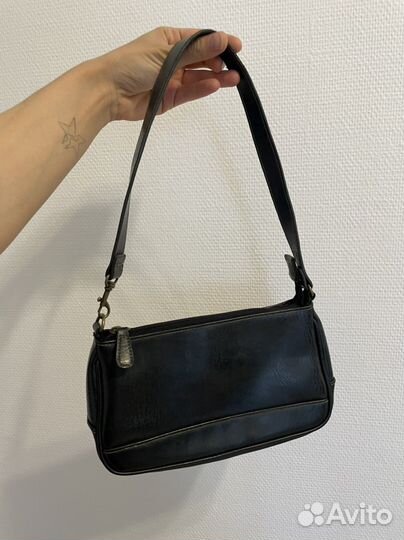 Сумка багет винтаж