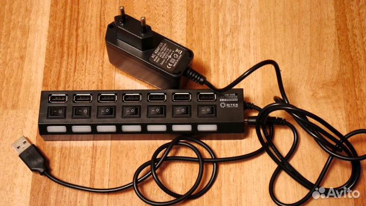 Разветвитель USB 2.0 (7 портов)
