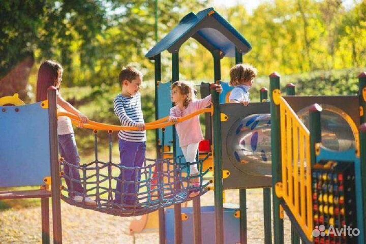 Детские комплексы, городки, площадки для улицы