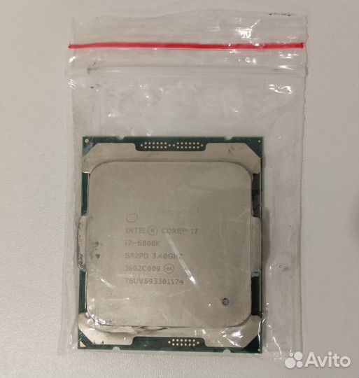Процессор Intel Core i7 6800K