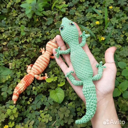 Гекконы новые, ручная работа