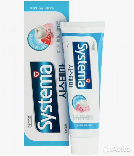 Зубная паста Lion Systema Ледяная мята 120мл