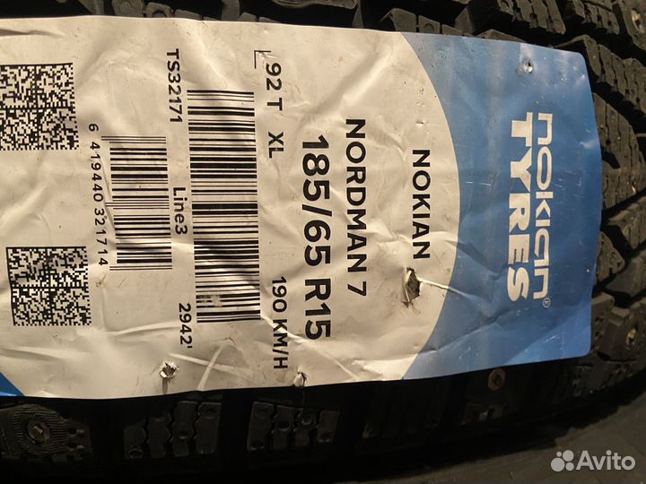 Nokian Tyres Nordman 7 185/65 R15 92T