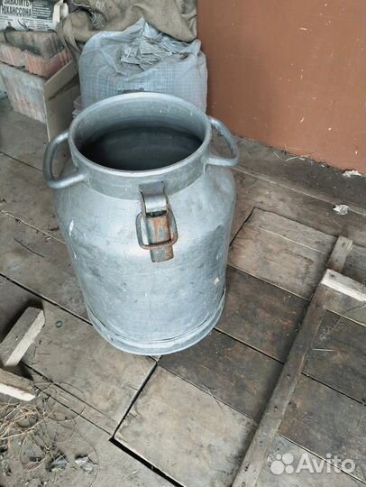 Фляга алюминиевая молочная