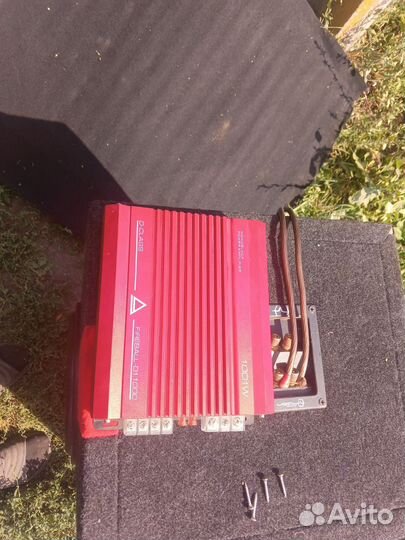 Продам сабвуфер и усилитель