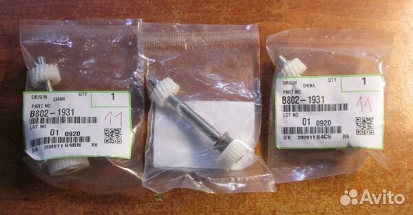 Шкив зубчатый Ricoh B802-1931 33/17 зубьев ориг-л