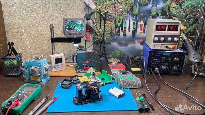 Ремонт/Настройка лазерных и ротационных нивелиров