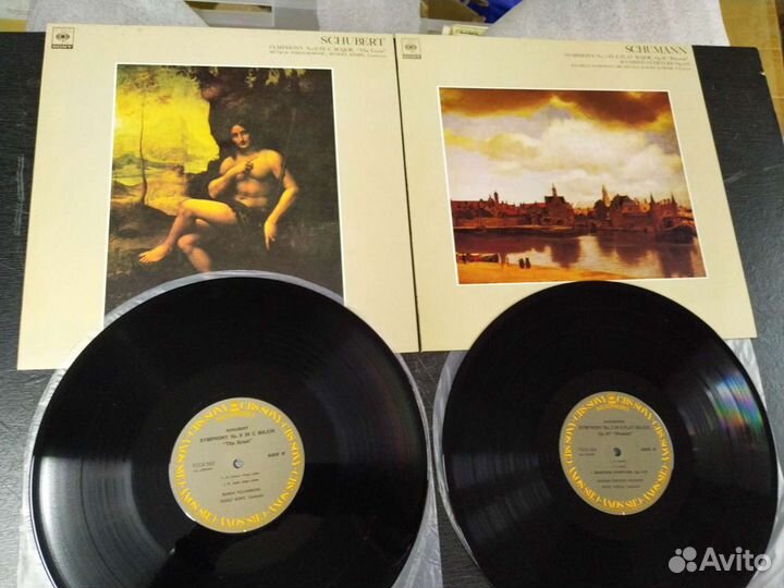 Шуман Шуберт винил Япония редкий