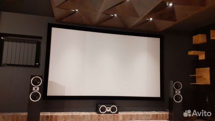 Установка телевизора, проектора, hifi компонентов