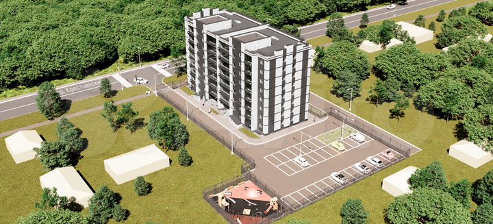 2-к. квартира, 54,8 м², 5/8 эт.