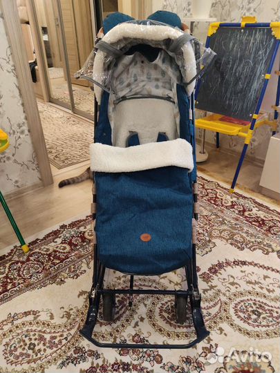 Санки коляска ника 7 8