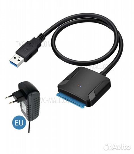 Перexодник, адaптер с sатa на USB