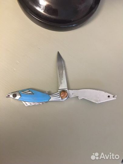 Перочинный ножик сувенир рыбка