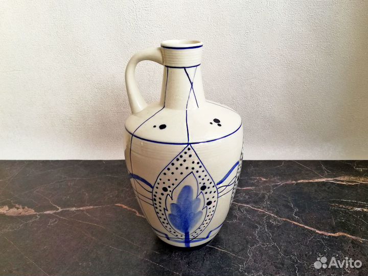 Кувшин, графин времен СССР, ручная роспись