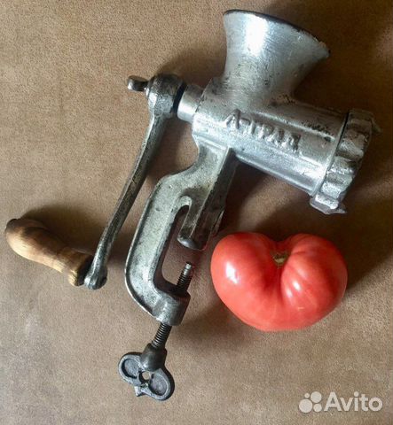 СССР — 40-е годы. Мясорубка об. Металл. Л-град